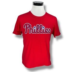 Philadelphia Phillies Bryce Harper‎ #3 T-Shirt Men's Medium Red Short Sleeve